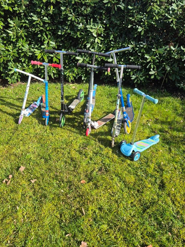 Gebruikte step met grote wielen .kosten 20 euro  kleine 15 e, Fietsen en Brommers, Steps, Ophalen of Verzenden, Gebruikt
