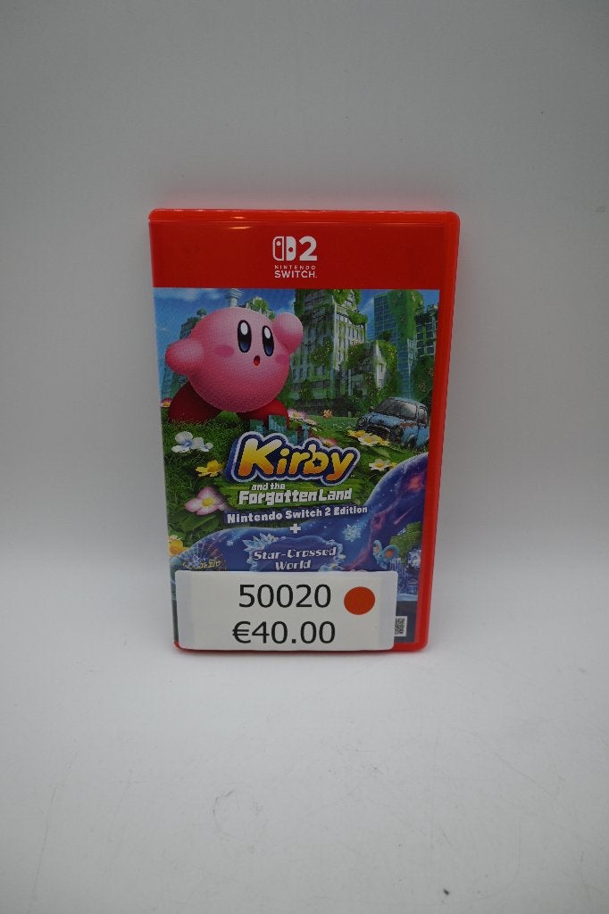 Kirby and the Forgotten Land - Nintendo Switch 2, 1 speler, Zo goed als nieuw, Nintendo of Europe GmbH, Goldsteinstr. 235, 60528 Frankfurt am Main, Duitsland