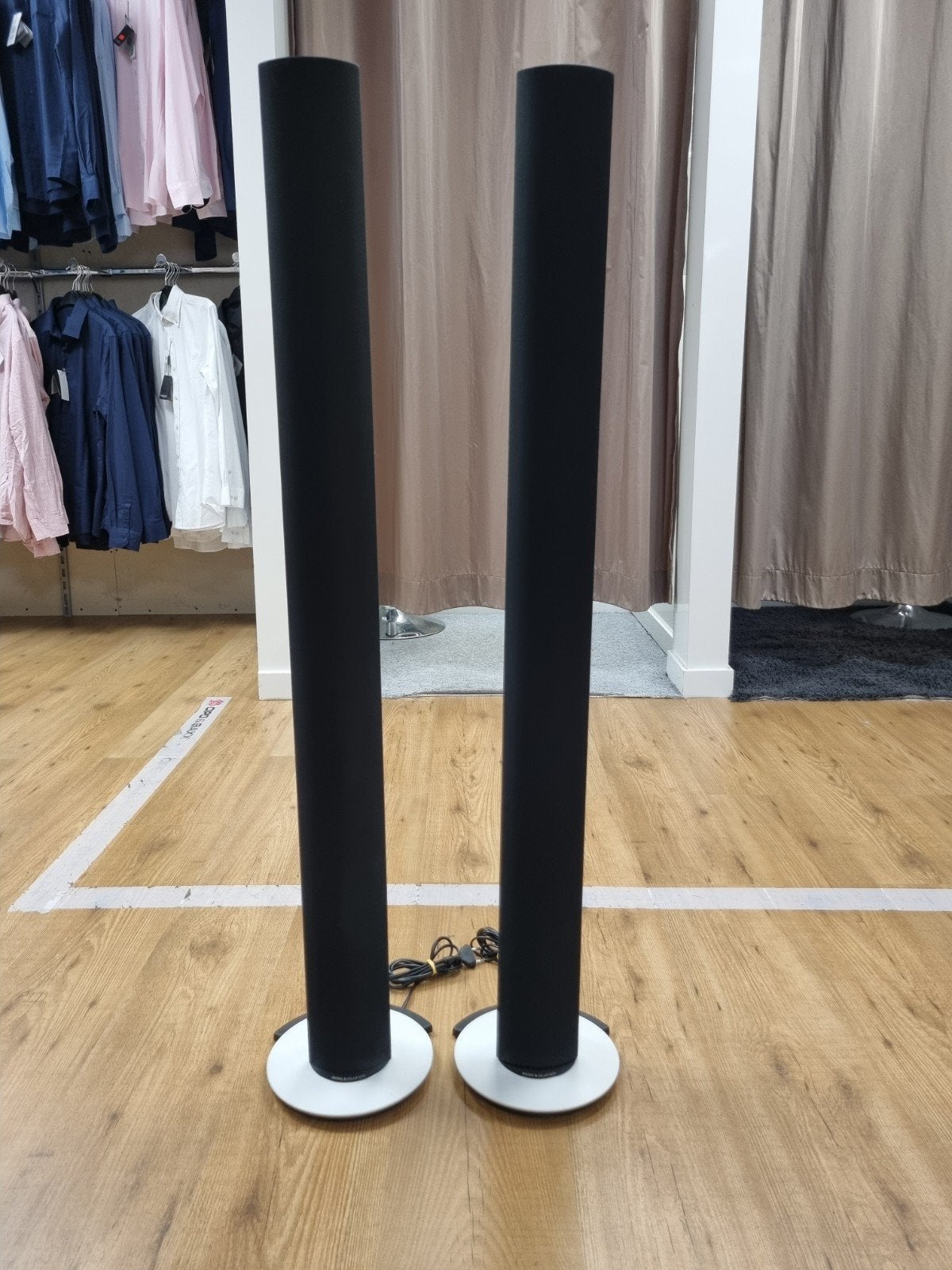 `Bang&Olufsun Beolab 6000 Speakers set zwart/zilver Design, //, Zo goed als nieuw, //, //