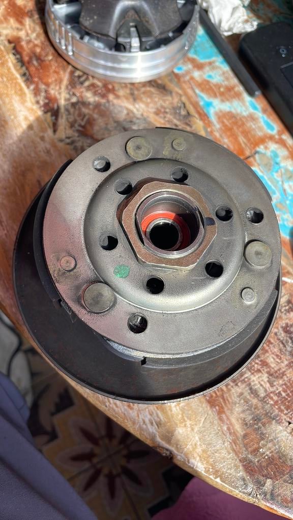 Koppeling piaggio 50cc 4t compleet, Motoren, Ophalen