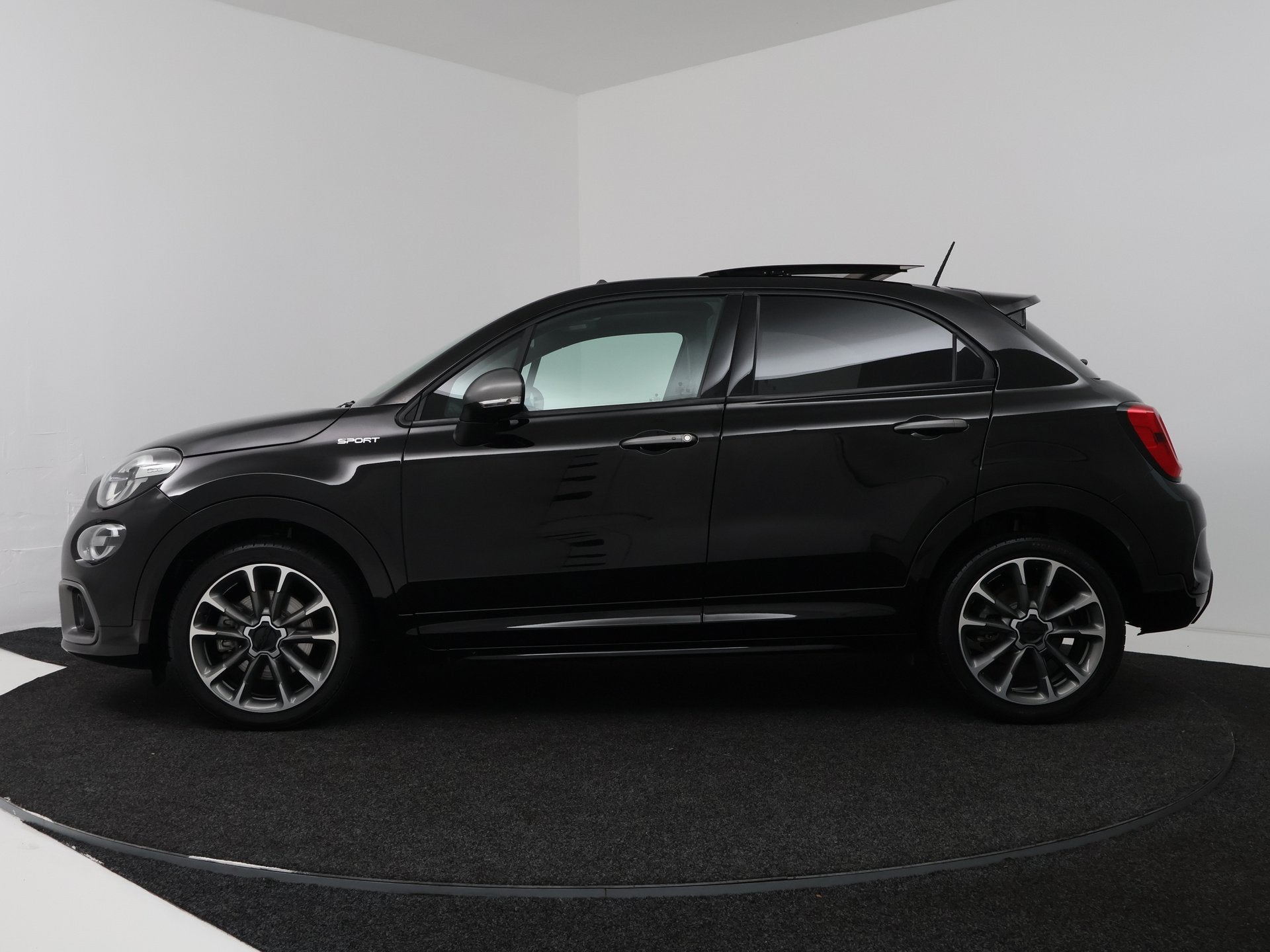 Fiat 500X 1.3 GSE Sport | Panoramadak | Climate Control | Na, Auto's, 12 maanden, Gebruikt, 4 cilinders, Zwart