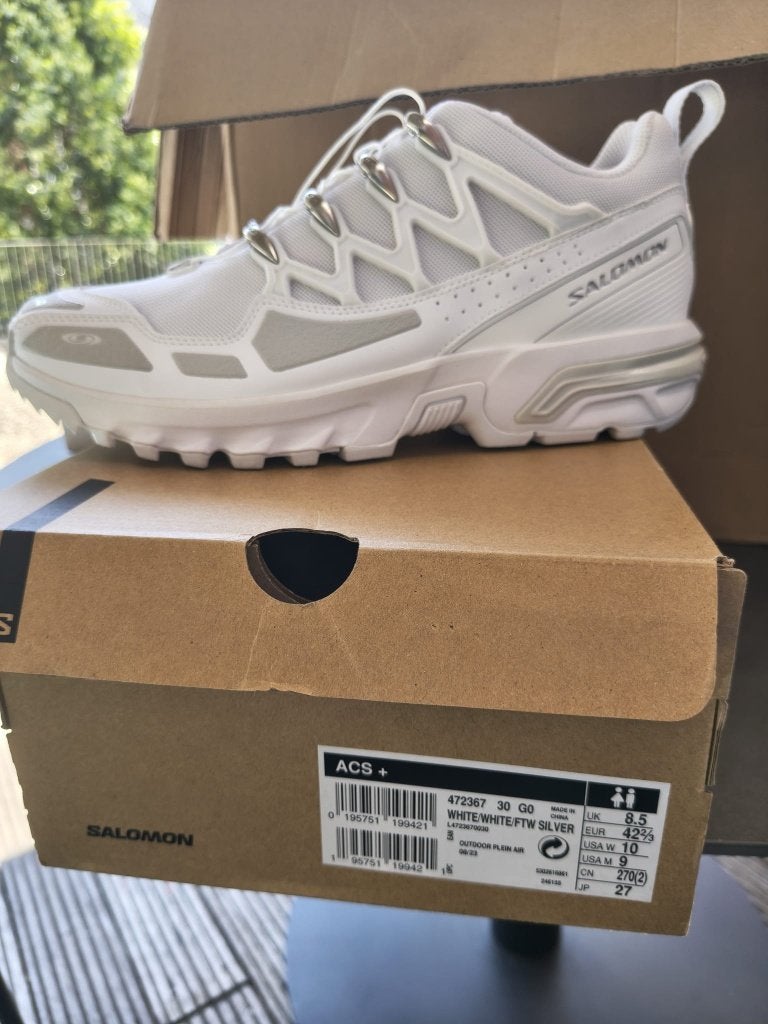Salomon ACS+ White - maat 42⅔, Acs, Verzenden, Wit, Nieuw