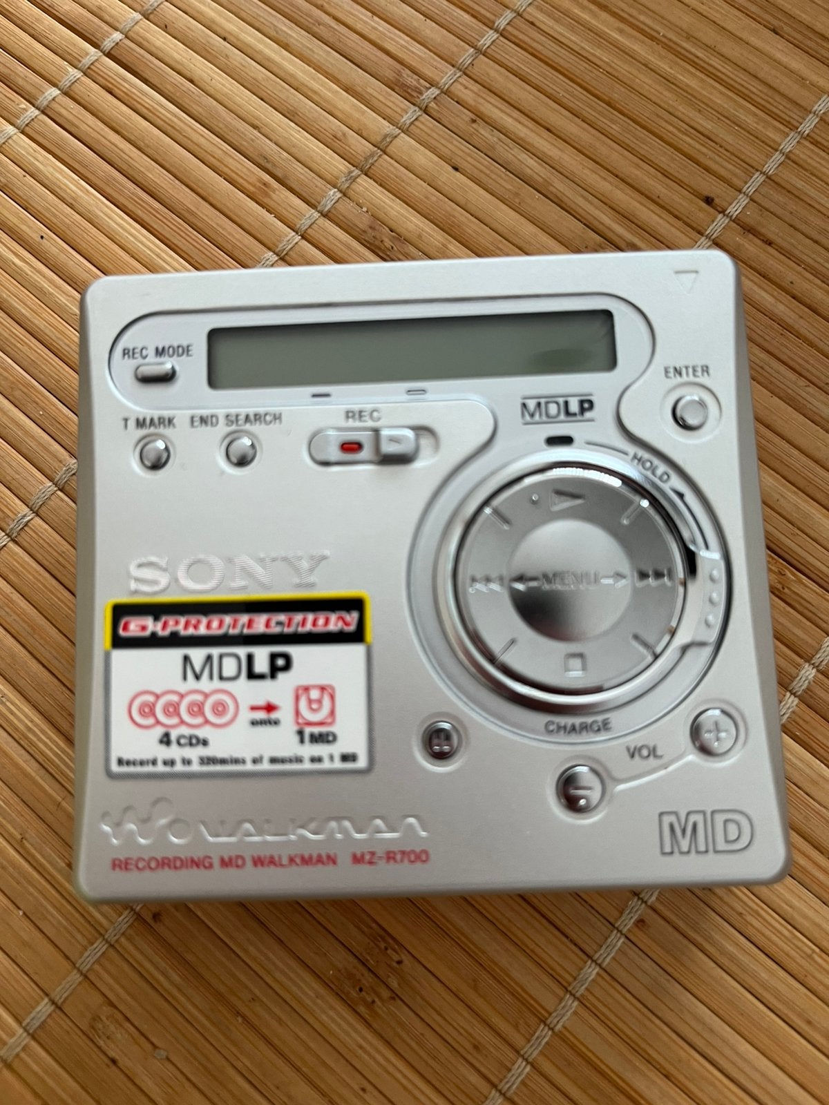 Sony MZ-R700 MiniDisc recorder, Ophalen of Verzenden, Minidisc-recorder