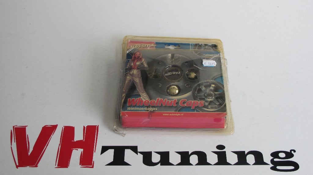 Autostyle SY WN221 wielmoerkapjes 20 stuks Aluminium 17MM, Ophalen of Verzenden