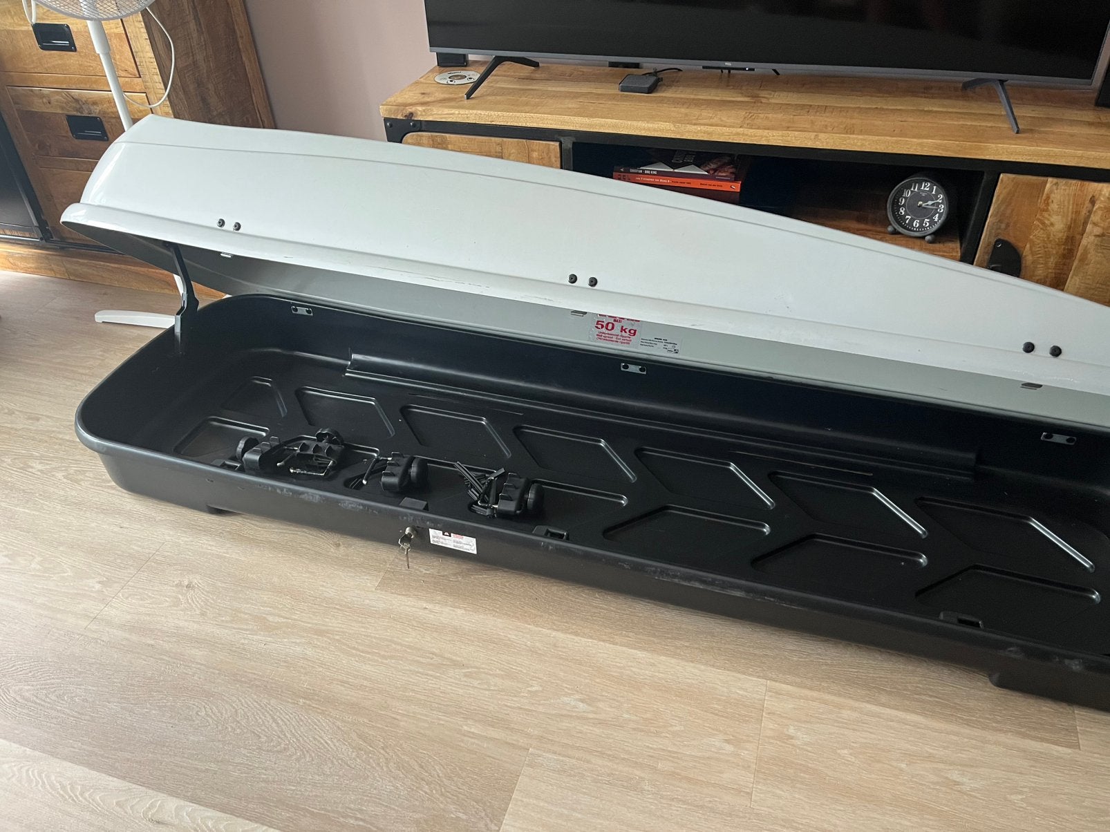 Dakkoffer 460 liter spazio, Ophalen, Gebruikt