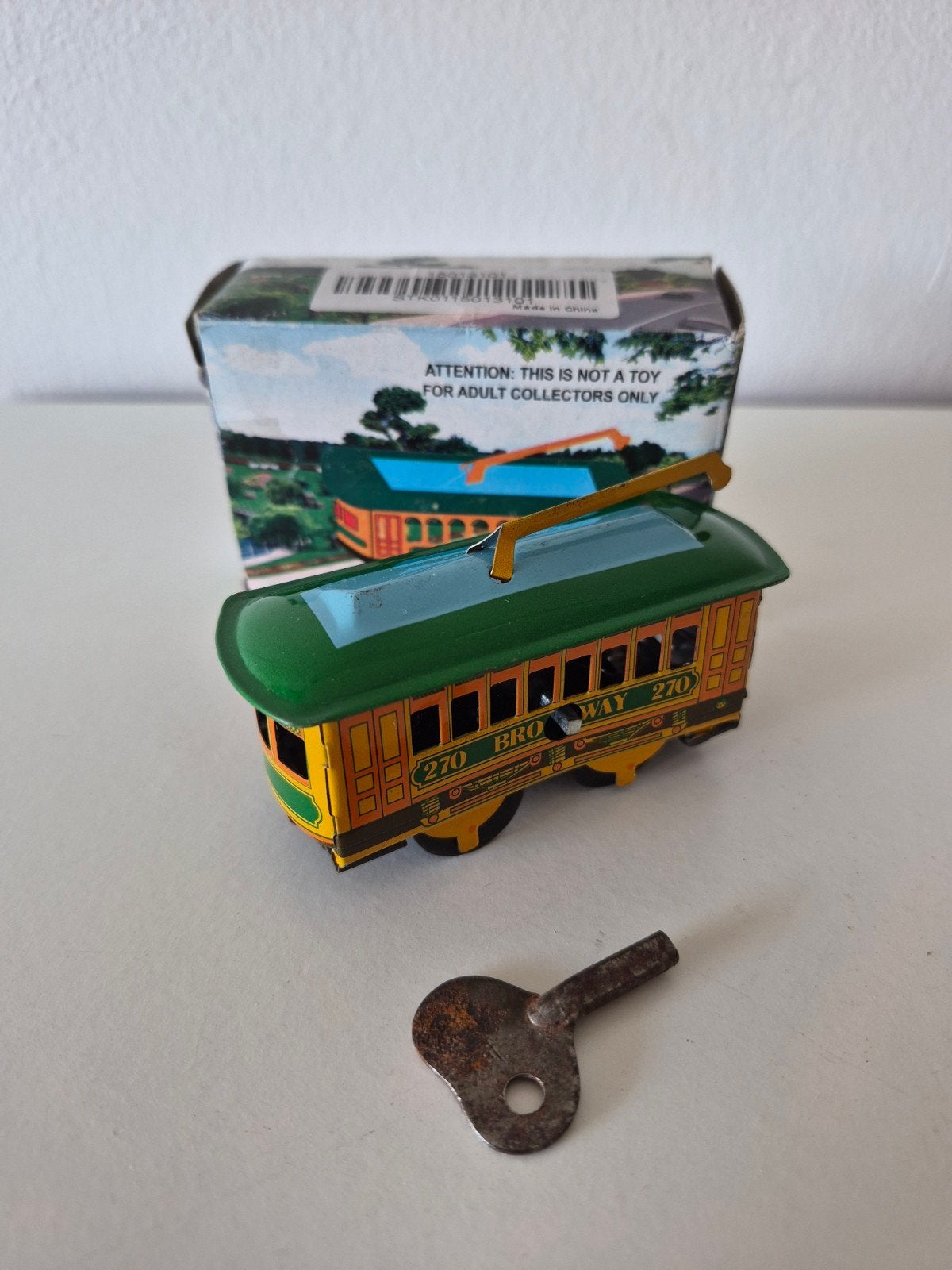 mini tram, opwindbaar, met sleutel, Ophalen of Verzenden, Nieuw