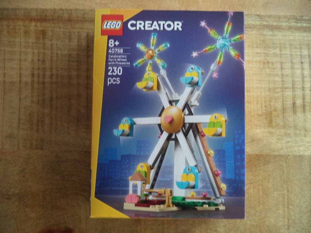 LEGO Creator 40758 Reuzenrad met Vuurwerk, Kinderen en Baby's, Speelgoed | Duplo en Lego, Ophalen of Verzenden, Nieuw, Compleet
