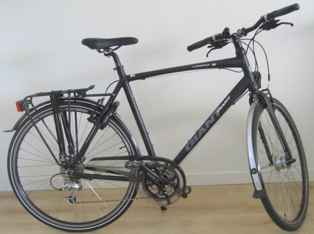 Giant herenfiets H61cm, Fietsen en Brommers, Ophalen, 28 inch, Velgrem, Giant