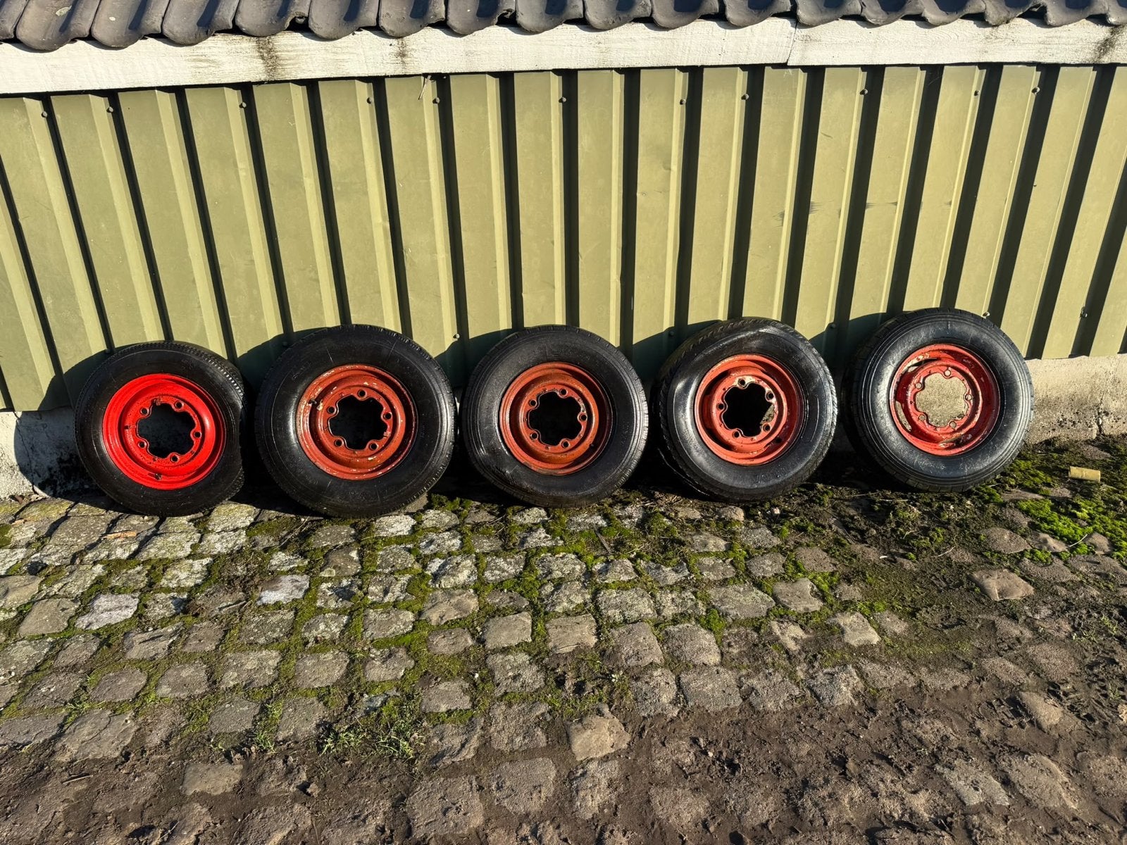 Set van 5 originele 15 inch stalen velgen 5x205 VW Kever (m2454249207 ...
