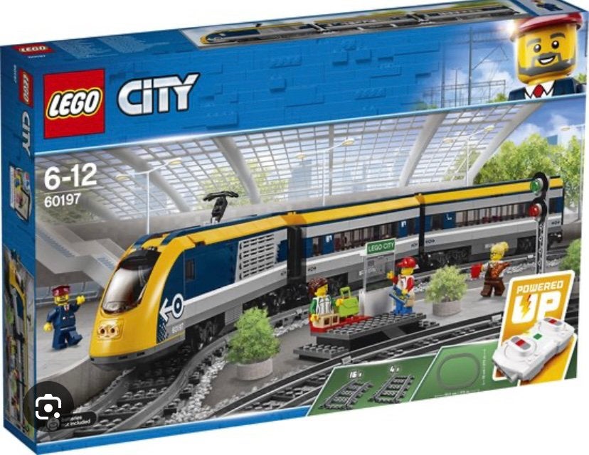 Lego trein, Ophalen, Zo goed als nieuw