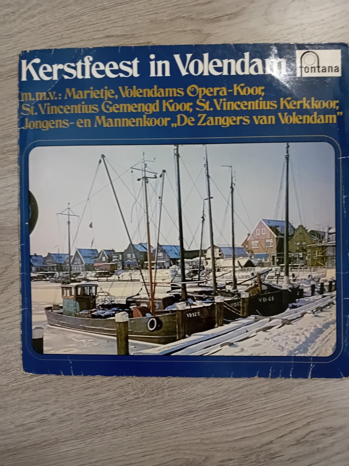 Kerstfeest in Volendam - Klassieke Kerstmuziek LP, Ophalen of Verzenden, Gebruikt