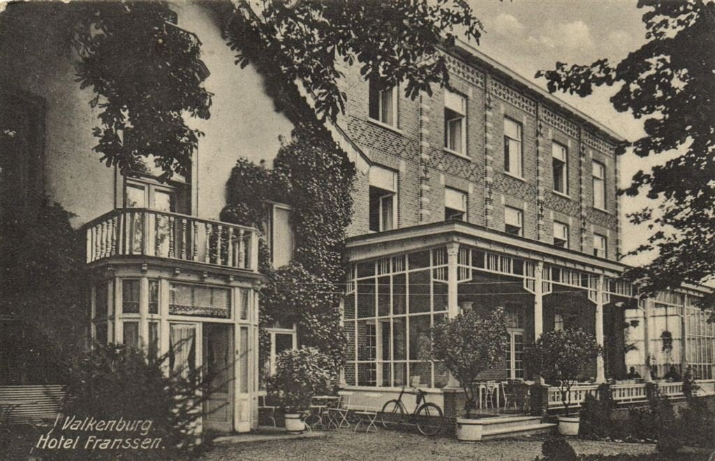 Valkenburg. - Hotel Franssen. - 192? gelopen, Verzamelen, Verzenden, 1920 tot 1940, Gelopen, Limburg