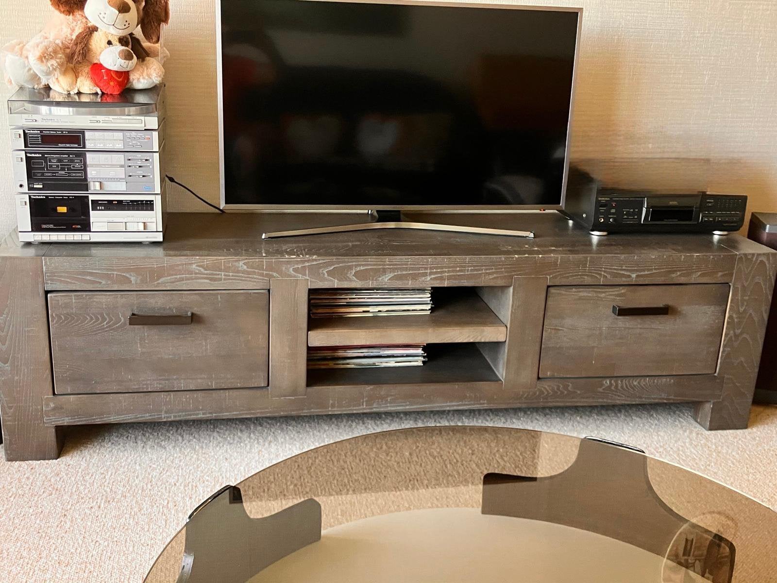 Meubel tv dressoir hout laden softclose, Ophalen
