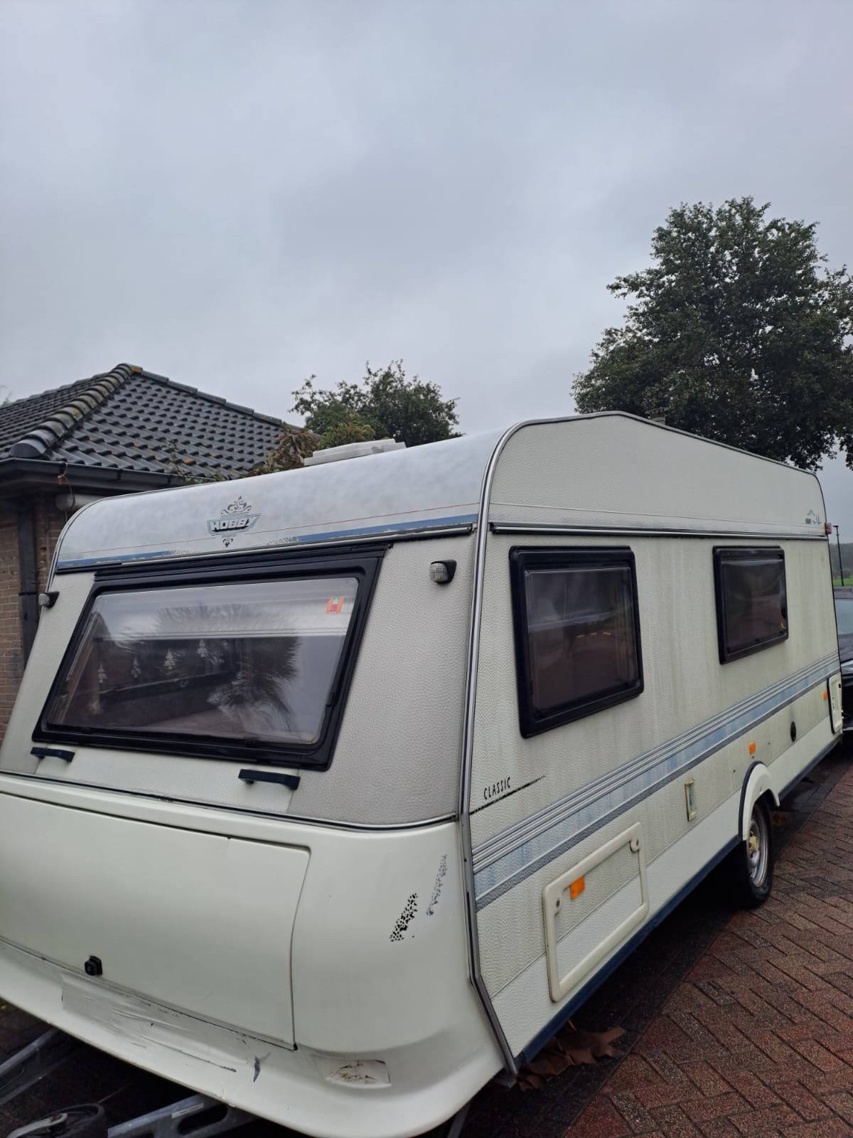 Leuke Hobby 520TN MET VOORTENT en SLAAPCABINE!, Rondzit, Hobby, Kluisje, Bedrijf