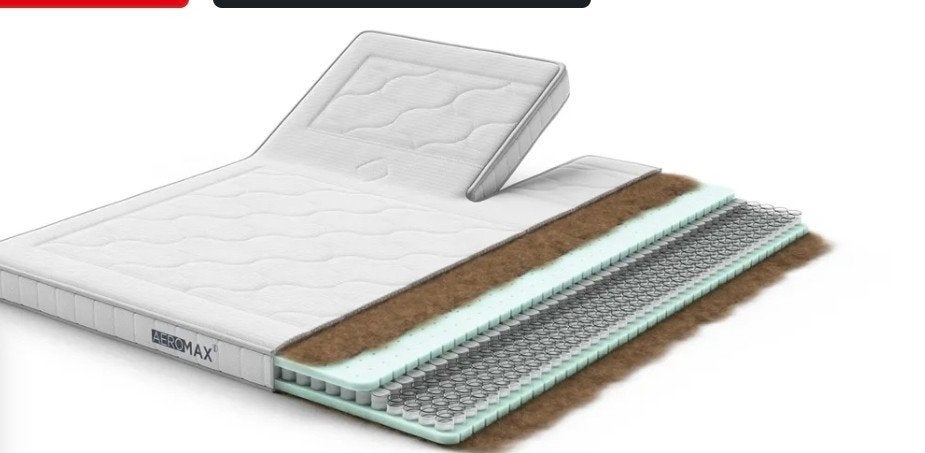 Gratis Split topper180x210 Aeromax Breeze 2, Ophalen, Tweepersoons, 210 cm, 180 cm