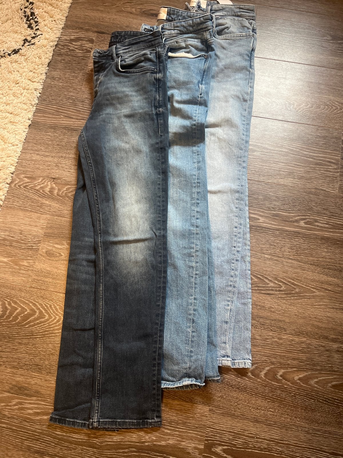 3x Pure Path Jeans in Zeer Goede Staat, Kleding | Heren, Spijkerbroeken en Jeans, Verzenden, Gedragen, Blauw, Overige jeansmaten
