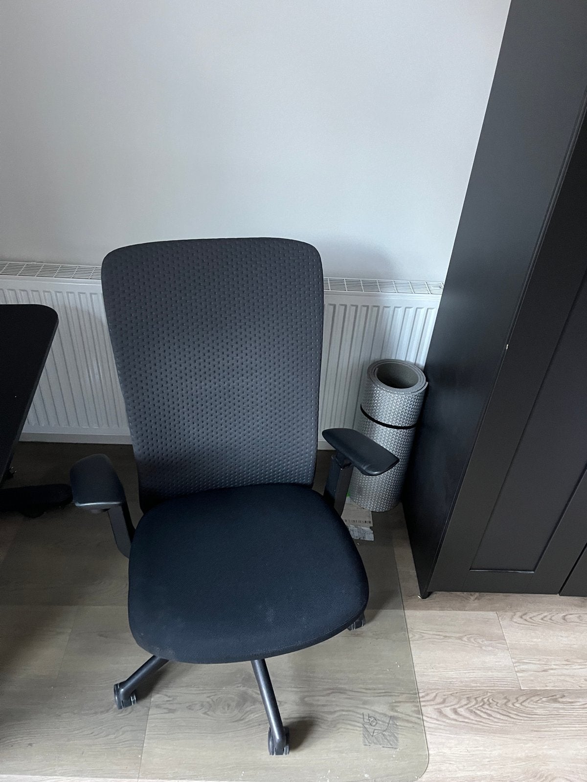 Ergonomische Bureaustoel - Zwart/Grijs, Ophalen, Gebruikt, Zwart, Bureaustoel