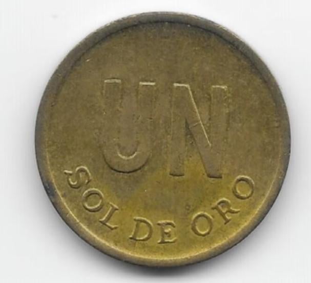 Peru 1 sol de oro 1975 KM# 266.1, Verzenden, Zuid-Amerika, Losse munt