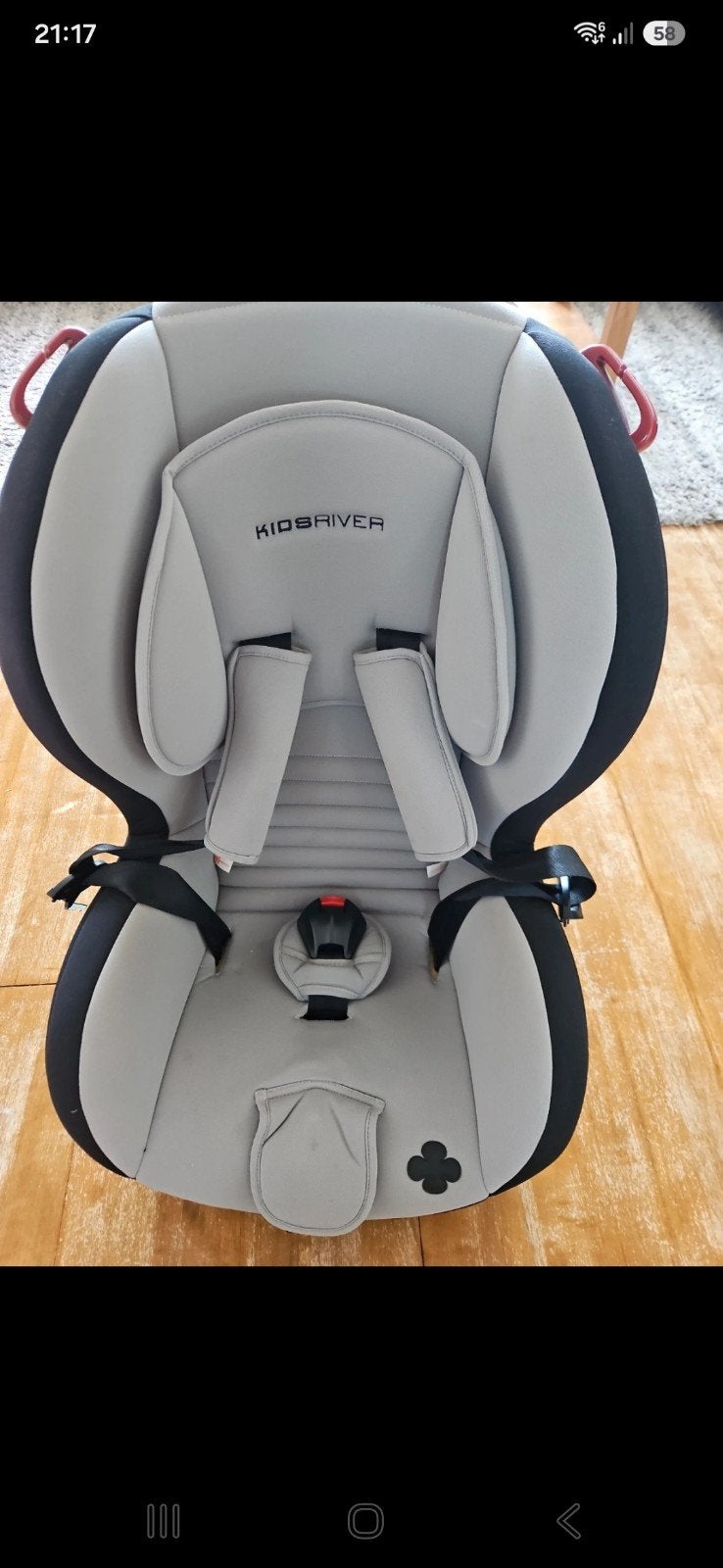 Kidsriver autostoel, Kinderen en Baby's, Autostoeltjes, Ophalen of Verzenden, Gebruikt, Overige merken, Autogordel