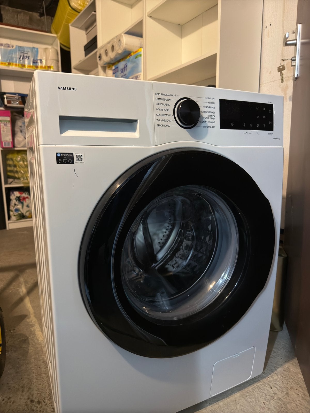 Wasmachine te koop!!!, Witgoed en Apparatuur, Wasmachines, Ophalen of Verzenden, Zo goed als nieuw, 1200 tot 1600 toeren, 85 tot 90 cm
