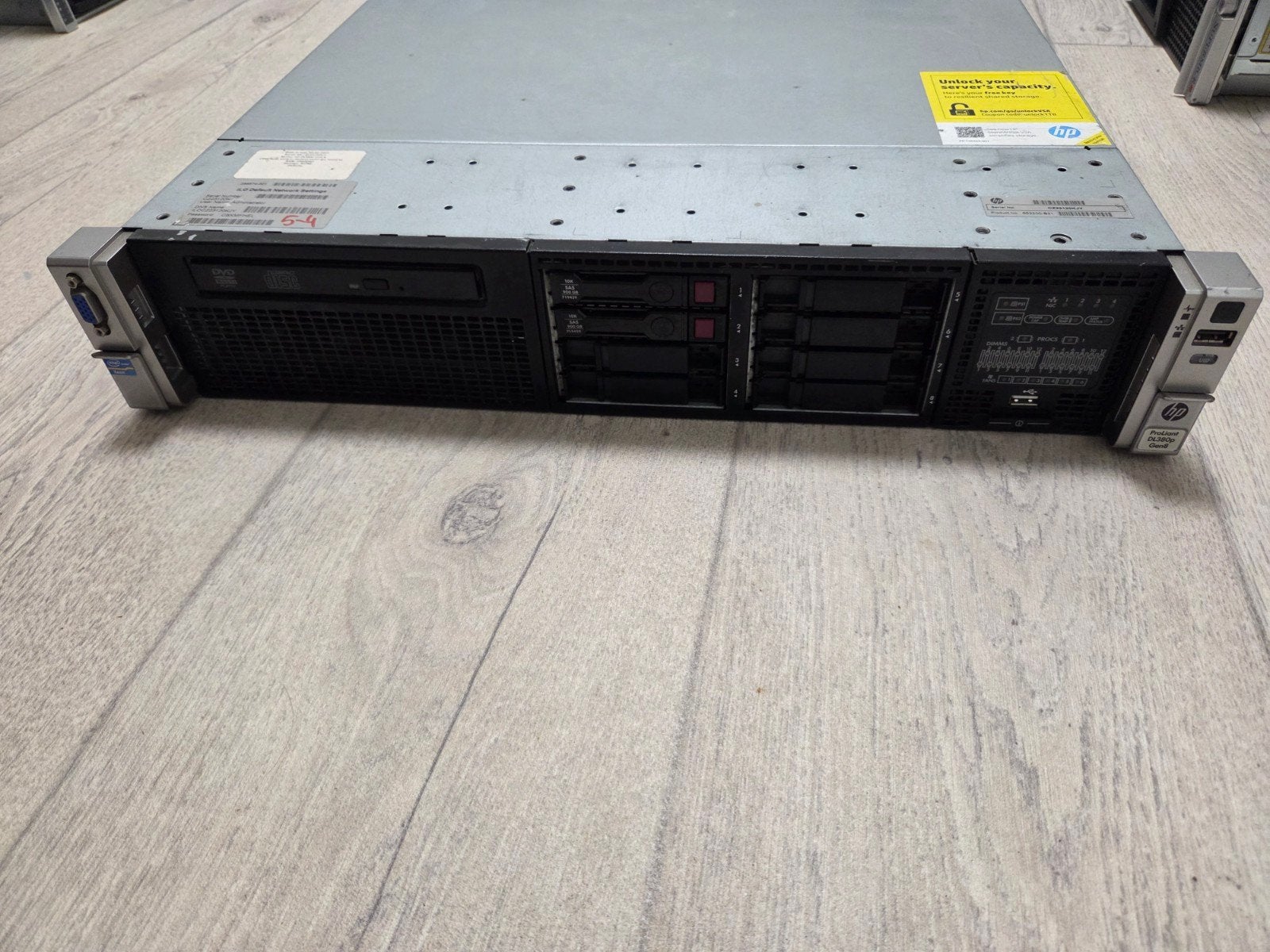 HP DL380 G8/Gen8 - 2x Xeon 2650Lv2 10-core, 128g ram, Ophalen, Gebruikt, 2 tot 3 Ghz, Hot swappable onderdelen