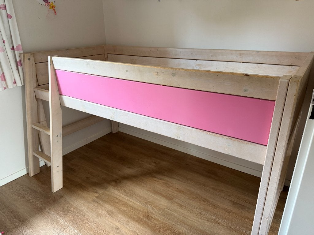Lifetime halfhoogslaper, Kinderen en Baby's, Kinderkamer | Stapelbedden en Hoogslapers, Ophalen, Gebruikt, Halfhoogslaper