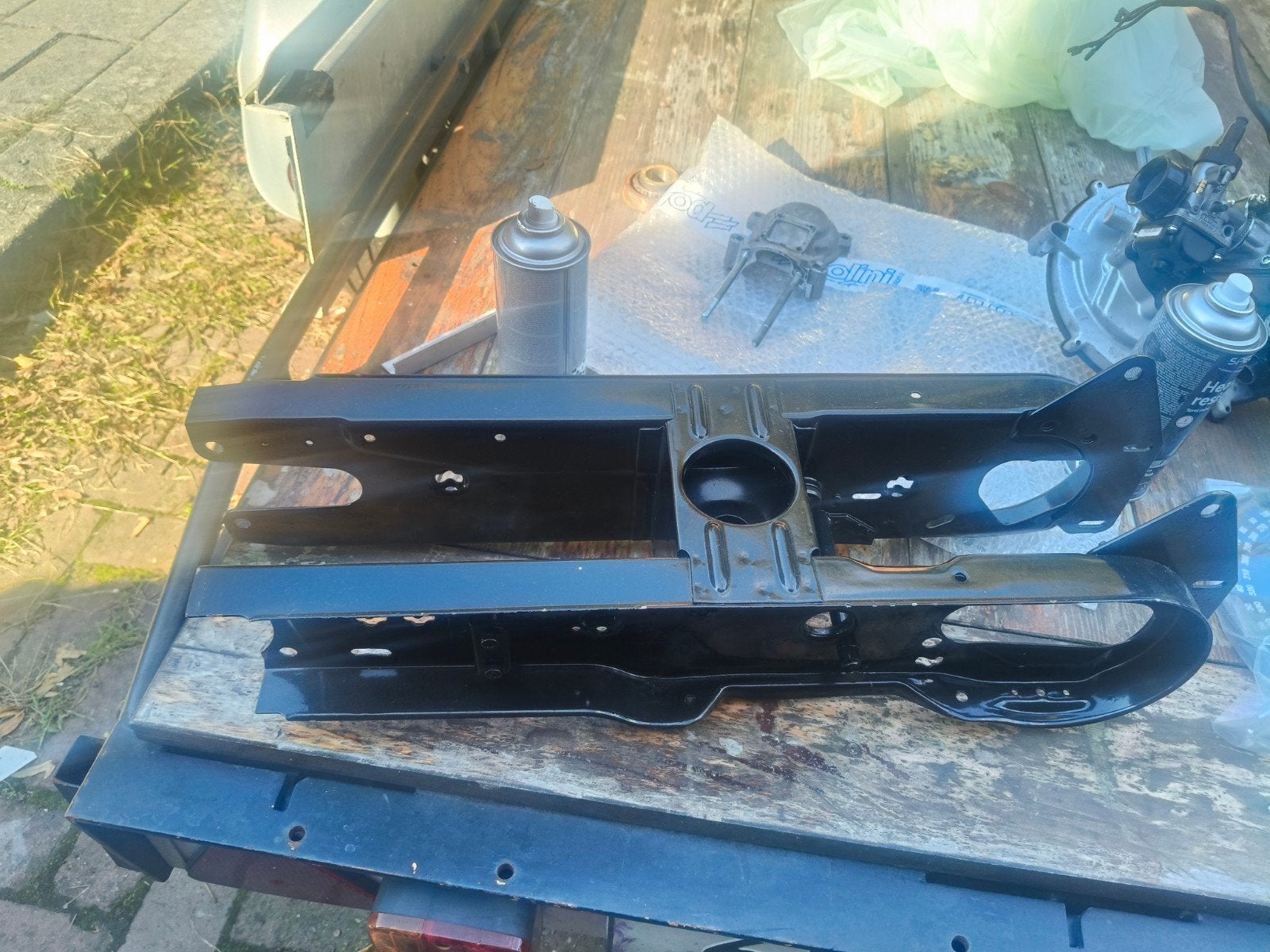 vespa si/Grillo kickstartbrug, Ophalen of Verzenden
