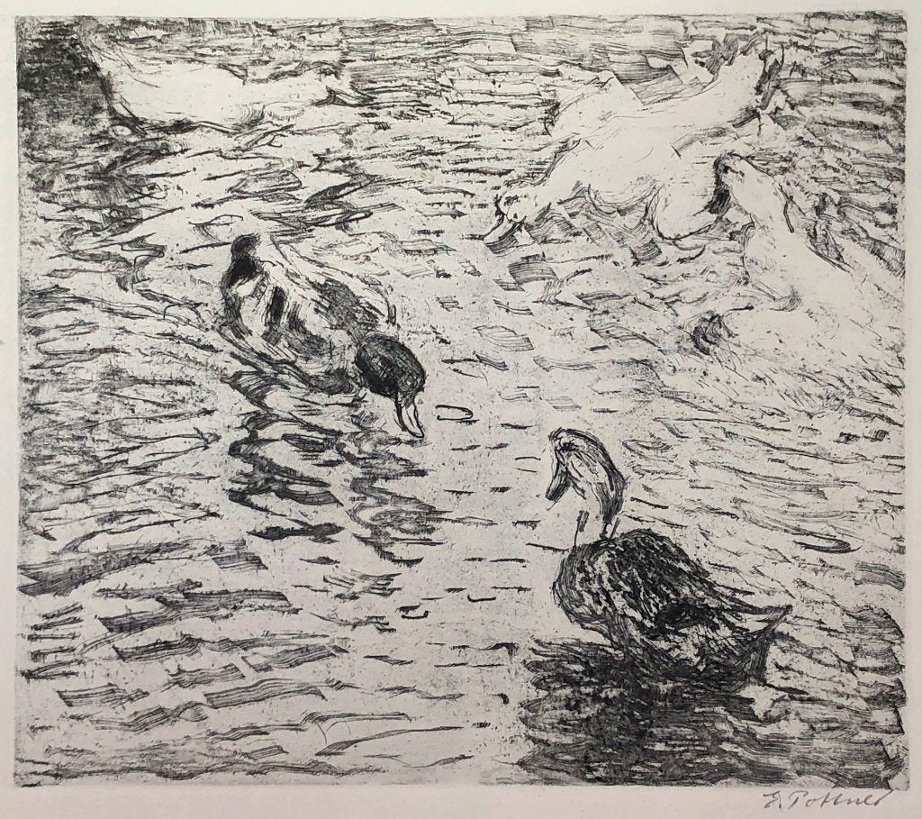 Mooie, betaalbare kunst v/h Grafiekkabinet Emil Pottner, Verzenden