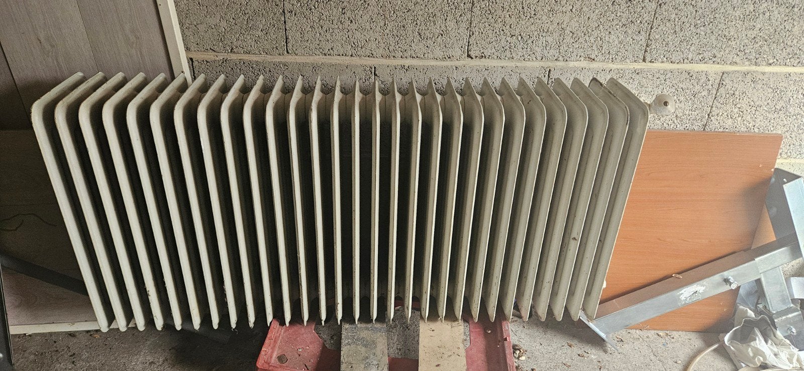 robuuste radiator 121x59 cm, Ophalen, 150 cm of meer, Radiator, 30 tot 80 cm