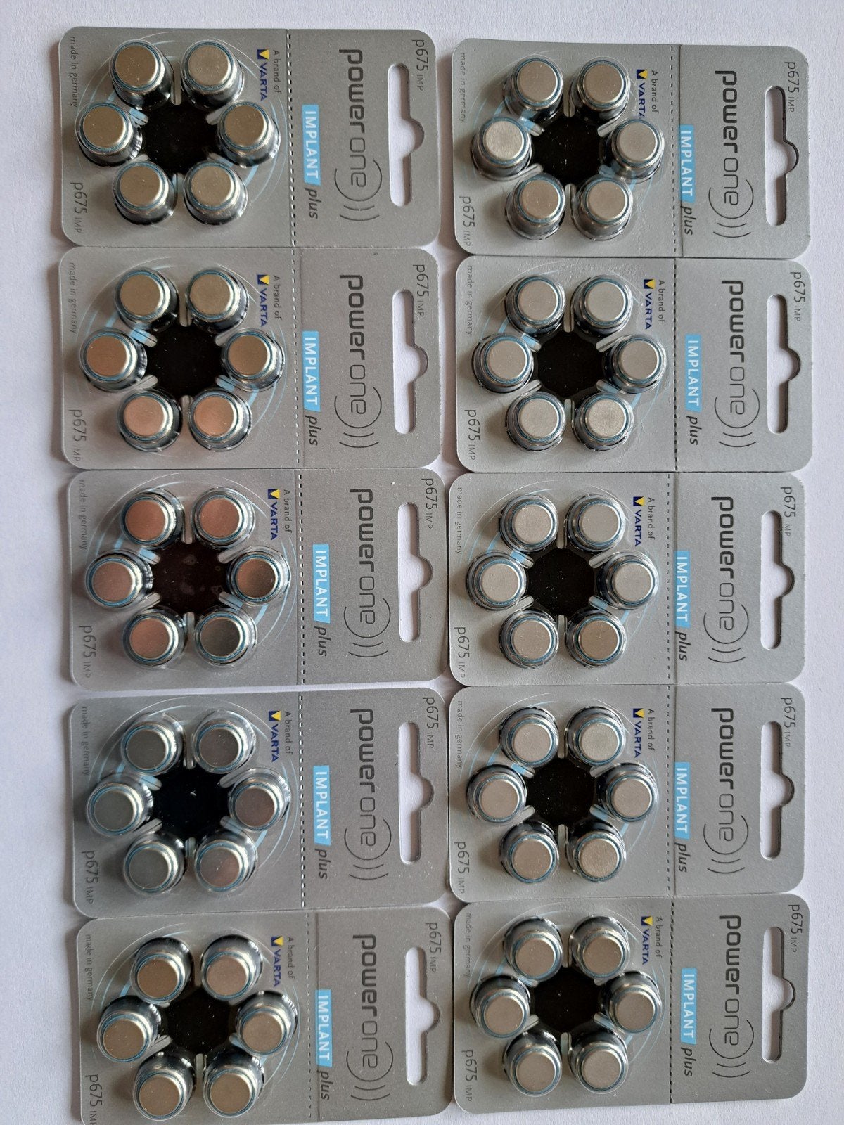 Nieuwe Powerone 675 hoorbatterijen (60 stuks), Ophalen of Verzenden, Nieuw
