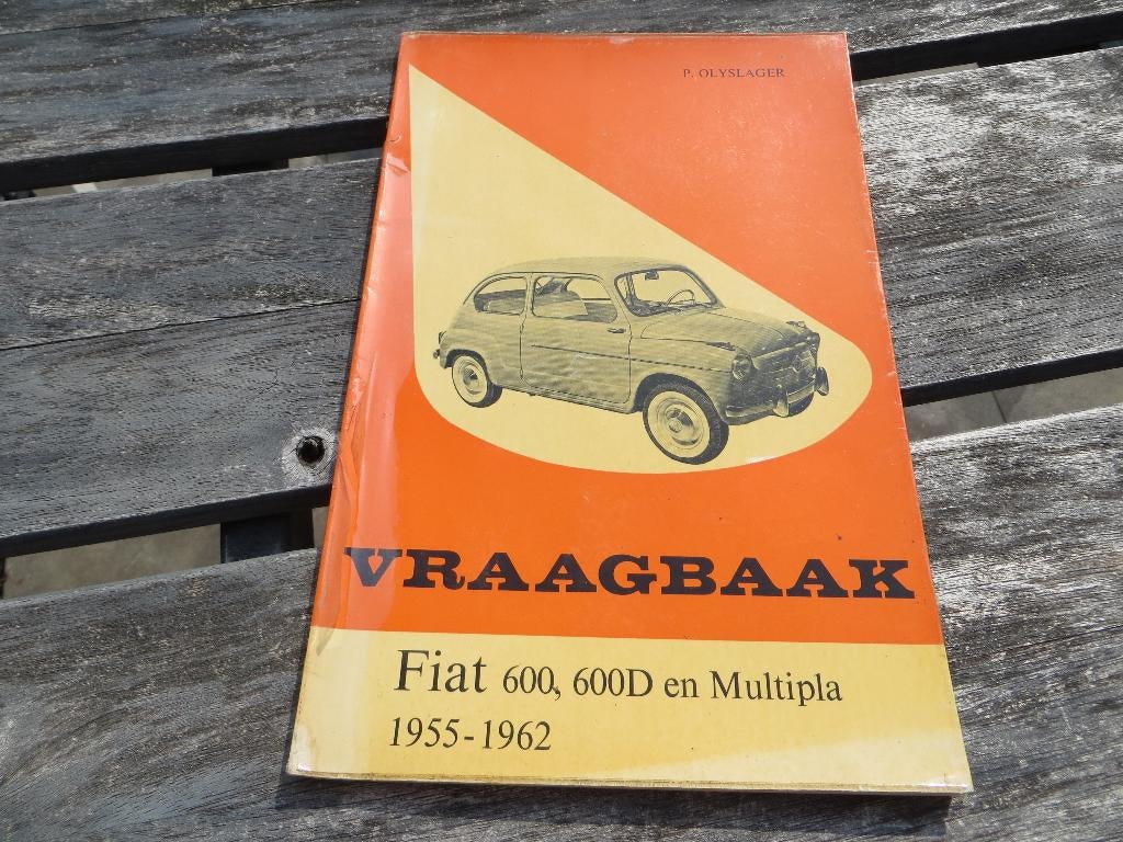 Vraagbaak Fiat 600, 600 D, Fiat 600, 600 D Multipla 1955-62, Ophalen of Verzenden