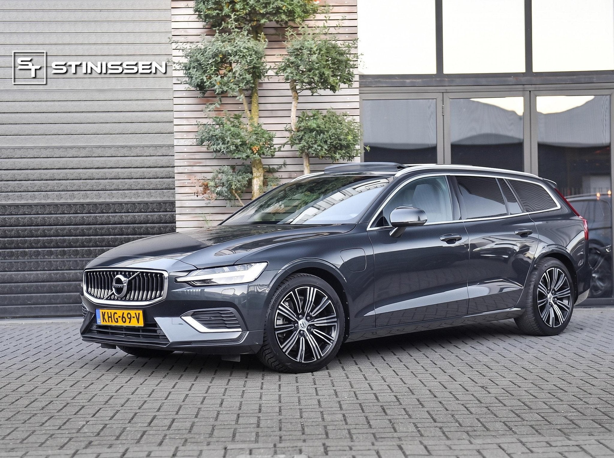 Volvo V60 2.0 T6 Twin Engine AWD Inscription Schuifdak Harma, Auto's, Gebruikt, Euro 6, 4 cilinders, 340 pk