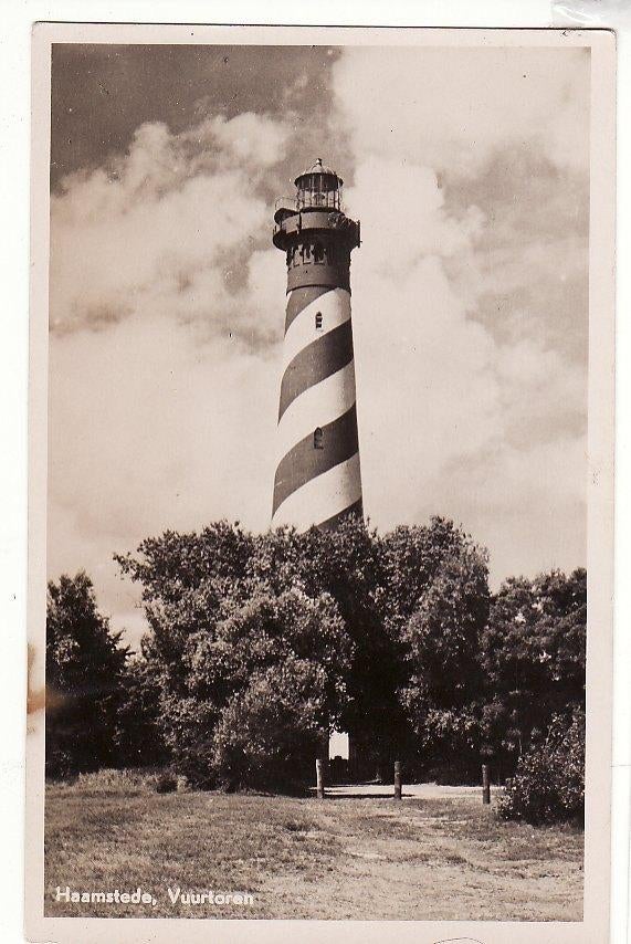 Haamstede (Zld) Vuurtoren 1953., Verzenden, 1940 tot 1960, Ongelopen, Zeeland