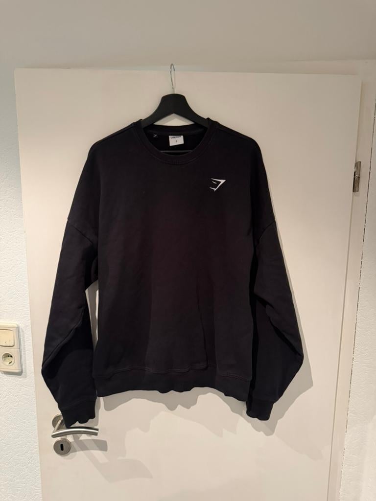 Gymshark sweater - Maat S, Ophalen of Verzenden, Zo goed als nieuw, Zwart