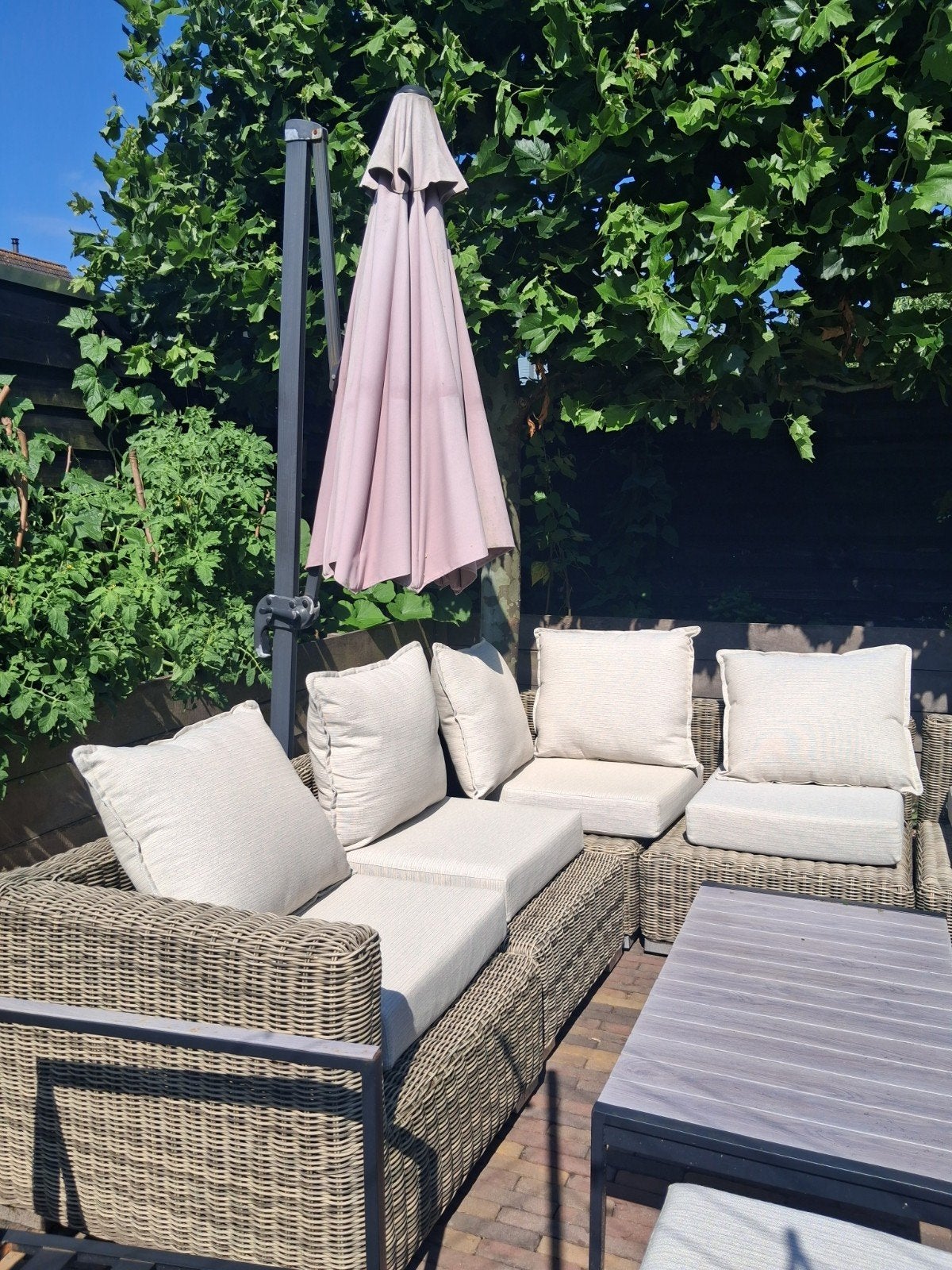 Loungeset KUSSENS, Tuin en Terras, Tuinmeubel-accessoires, Ophalen