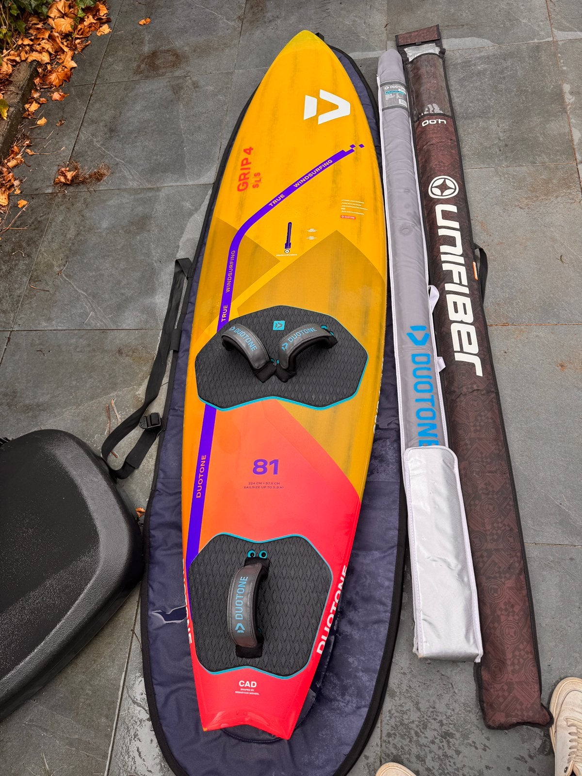 Duotone Grip 81L, Watersport en Boten, Ophalen of Verzenden, Zo goed als nieuw, Plank