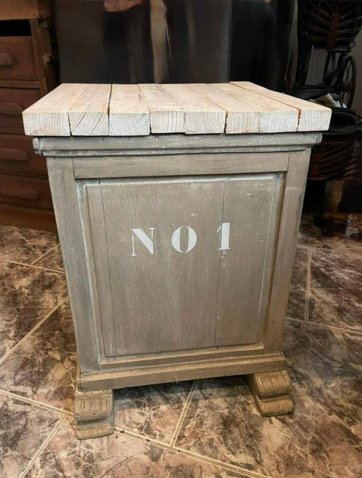 Degelijke Handgemaakte wasbox,opbergkist, speelgoed luierbox, Huis en Inrichting, Woonaccessoires | Kisten, Ophalen