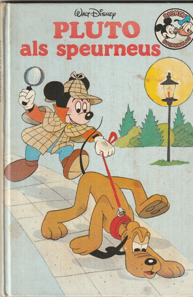 Pluto als speurneus walt disney, Ophalen of Verzenden, Fictie algemeen