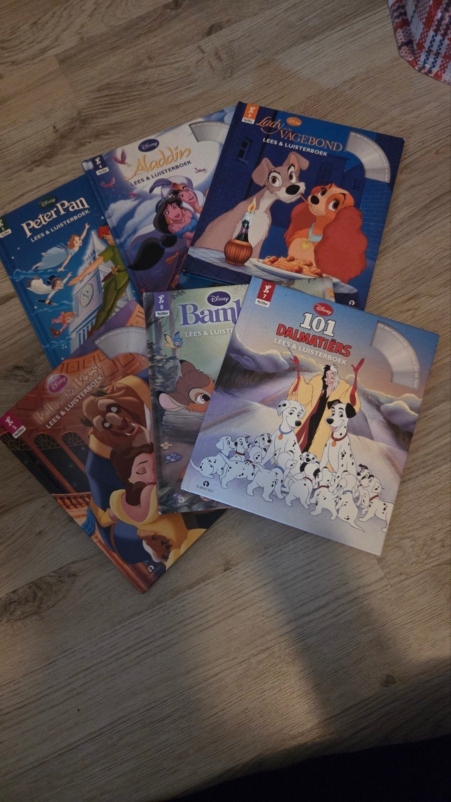Disney lees- en luisterboeken met CD - Nieuwstaat, Ophalen of Verzenden