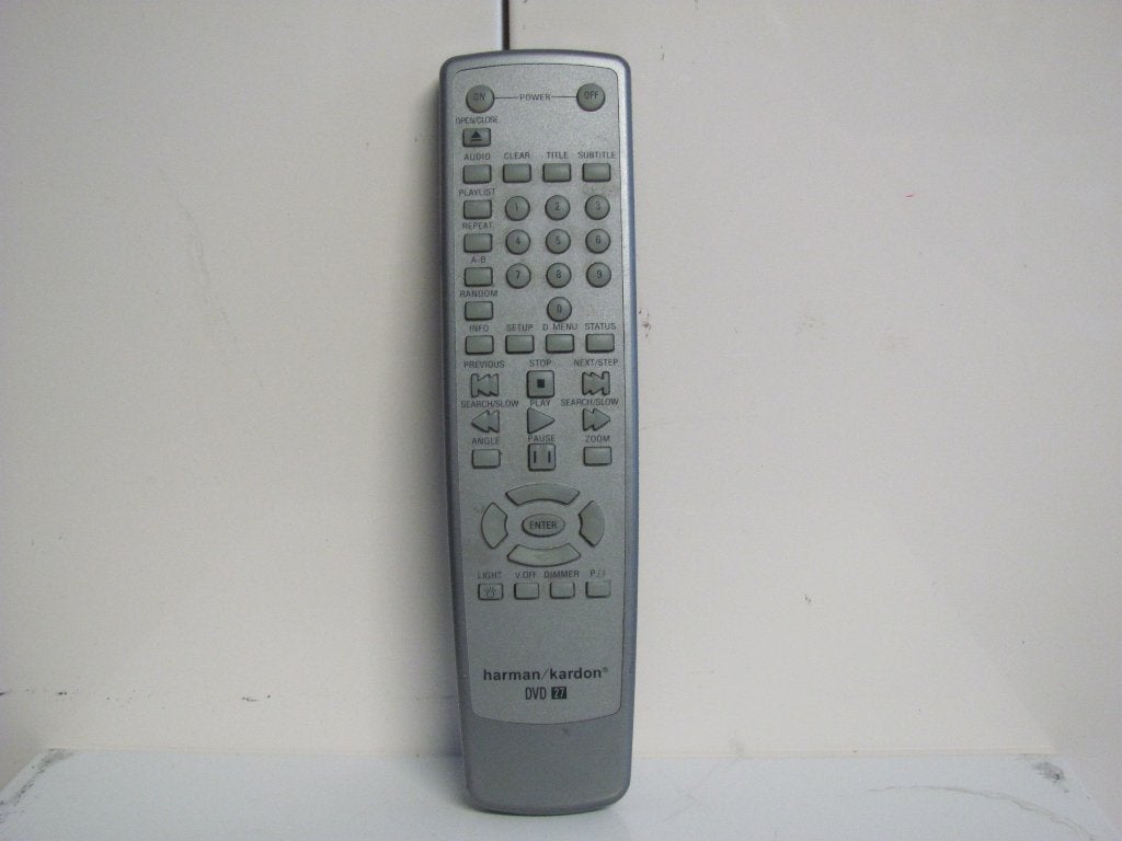 harman/kardon dvd 27 remote, Ophalen of Verzenden, Zo goed als nieuw, Origineel, Dvd