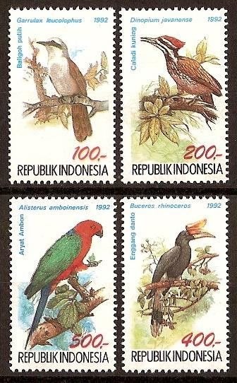 Indonesie Zonnebloem nr 1503/6 postfris 1992, Ophalen of Verzenden, Postfris, Zuidoost-Azië