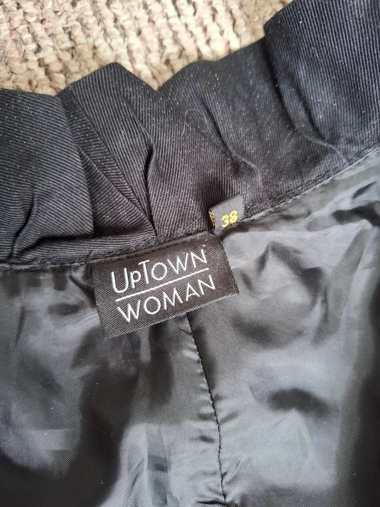 Zwart dames gilet met strik | maat 38, Kleding | Dames, Maat 38/40 (M), Zwart, Ophalen of Verzenden, Zo goed als nieuw