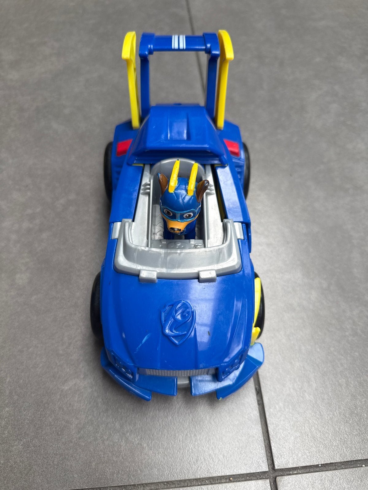 Paw Patrol Auto met 2 Pijltjes - Chase's Cruiser, Ophalen, Gebruikt
