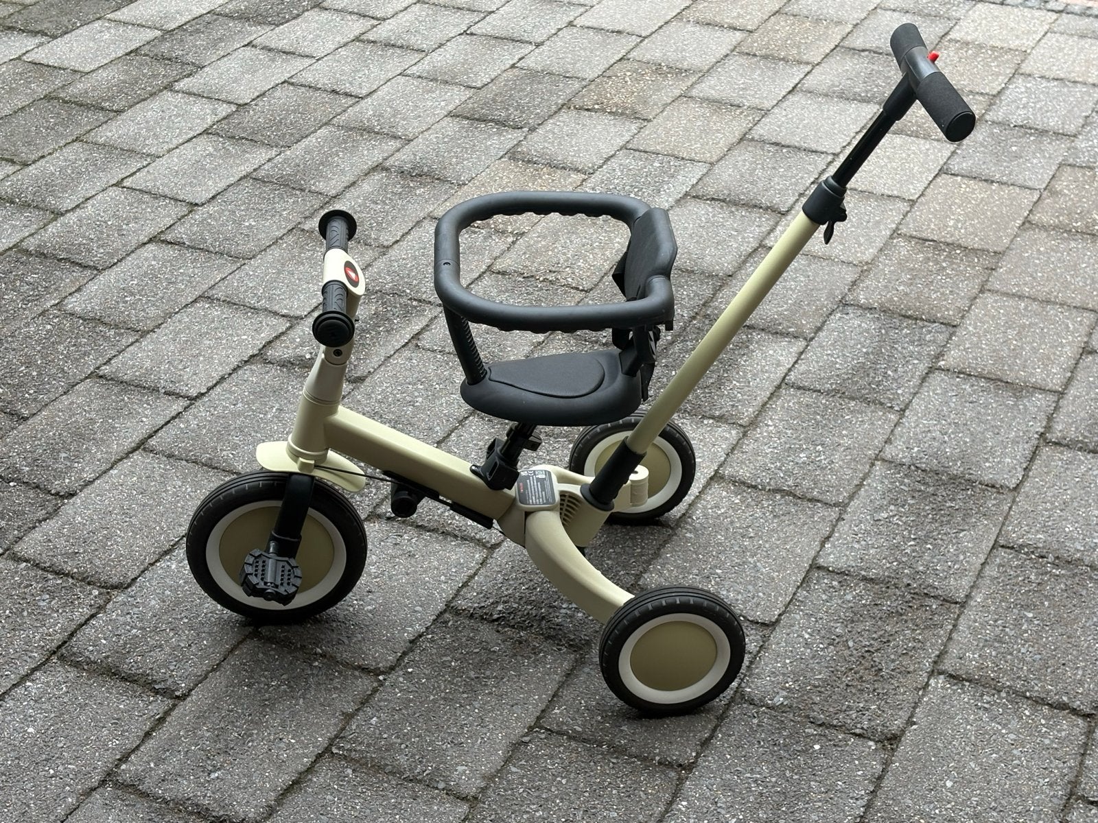 Topmark Lio Multifunctionele Driewieler Loopfiets Pistachio, Fietsen en Brommers, Ophalen of Verzenden, Nieuw, Duwstang