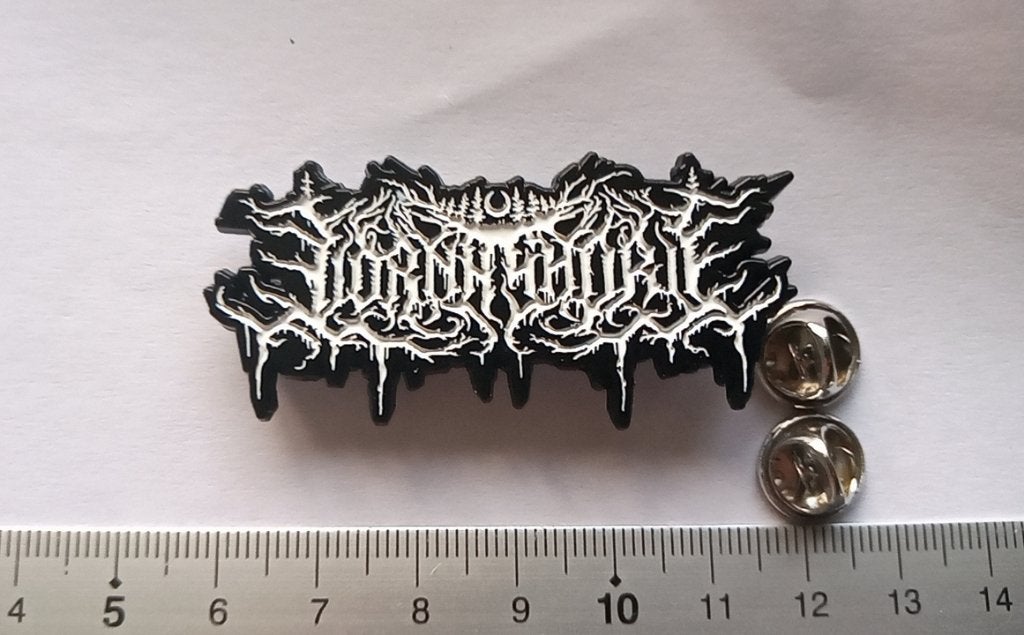Lorna Shore zeer mooie shaped pin speld badge n5 metal, Ophalen of Verzenden, Nieuw, Overige typen