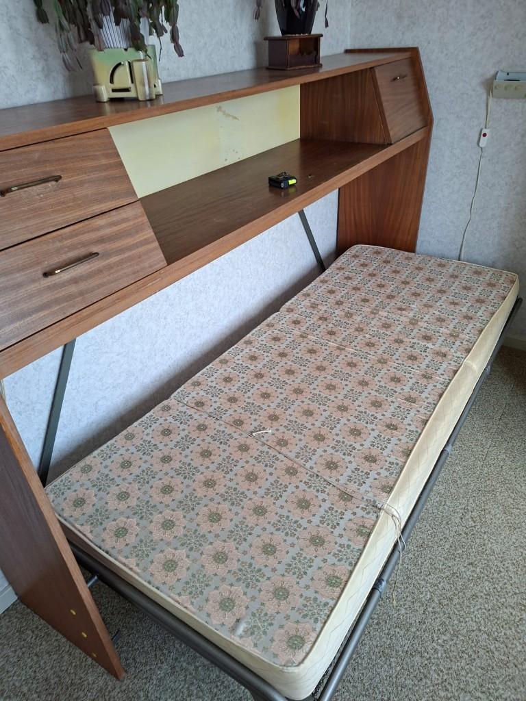 Opklapbed, Ophalen, Overige materialen, Gebruikt, Eenpersoons