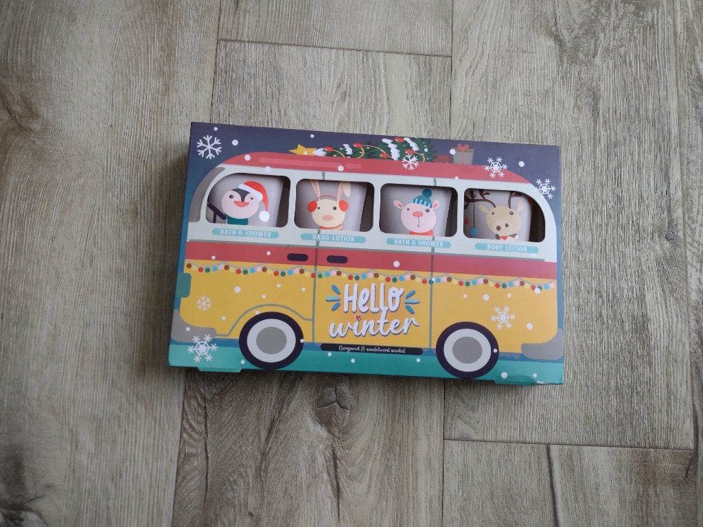 Nieuwe Kadoset kinderen, giftset douchegel, badschuim winter, Bad & Douche, Onb, Nieuw, Ophalen of Verzenden