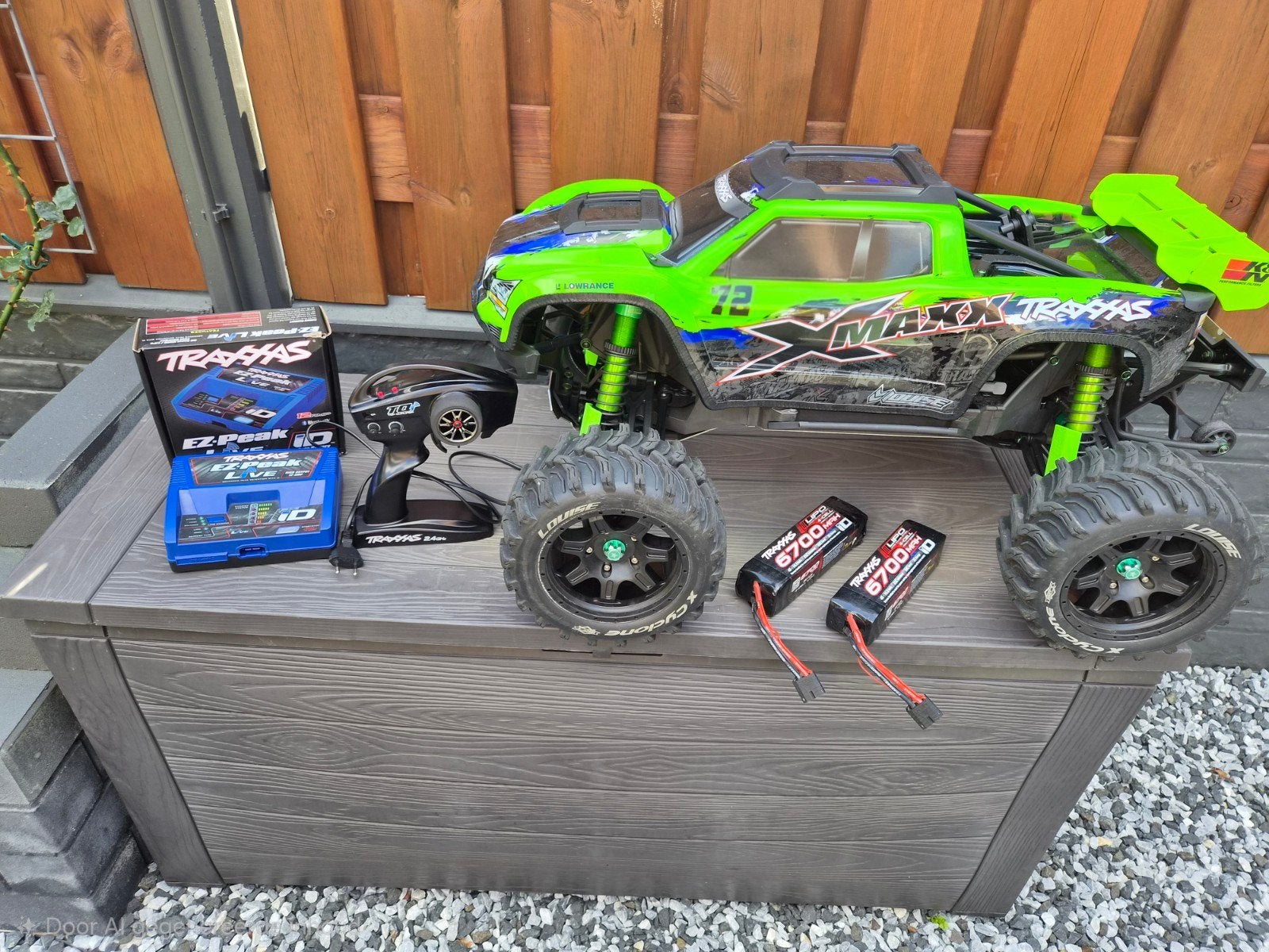 Traxxas X-Maxx 8S in nieuwstaat, Auto offroad, Zo goed als nieuw, RTR (Ready to Run), Overige schalen