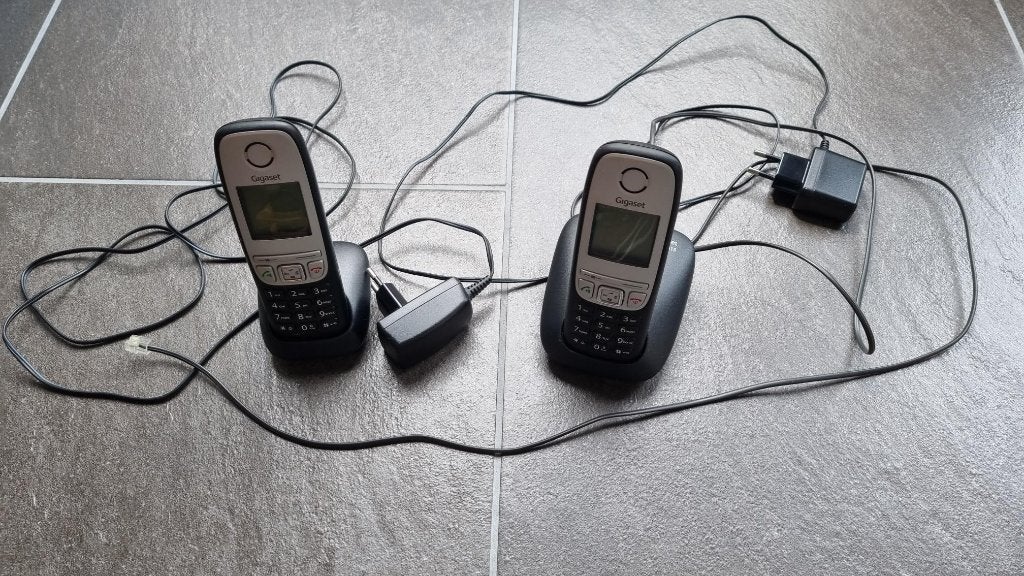 DECT telefoonset Philips Gigaset A415, Telecommunicatie, Vaste telefoons | Handsets en Draadloos, Ophalen of Verzenden, Zo goed als nieuw
