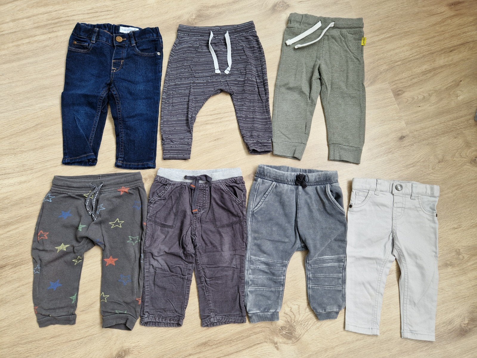 Verschillende broeken mt 74, Ophalen of Verzenden, Gebruikt, Maat 74